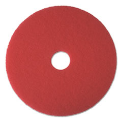 12&quot; BUFFING FLOOR PADS, RED, 
5/CS