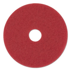 13&quot; RED BUFFING FLOOR PADS,  5/CS