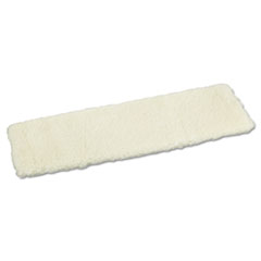18&quot; MOP HEAD APPLICATOR REFILL 
PAD, LAMBSWOOL, WHITE