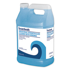 INDUSTRIAL STRENGTH GLASS  CLEANER W/ AMMONIA, 1GAL 