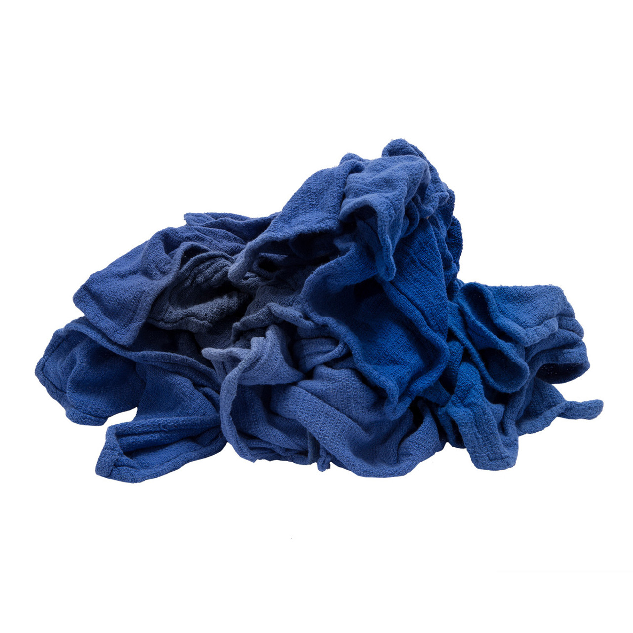 BLUE RECYCLE HUCK TOWEL 
COTTON-50LB