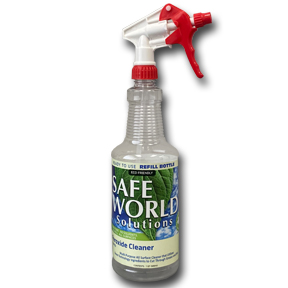 6 32 OZ SPRAY BOTTLES/TRIGGERS 
FOR SWS PEROXIDE CLEANER